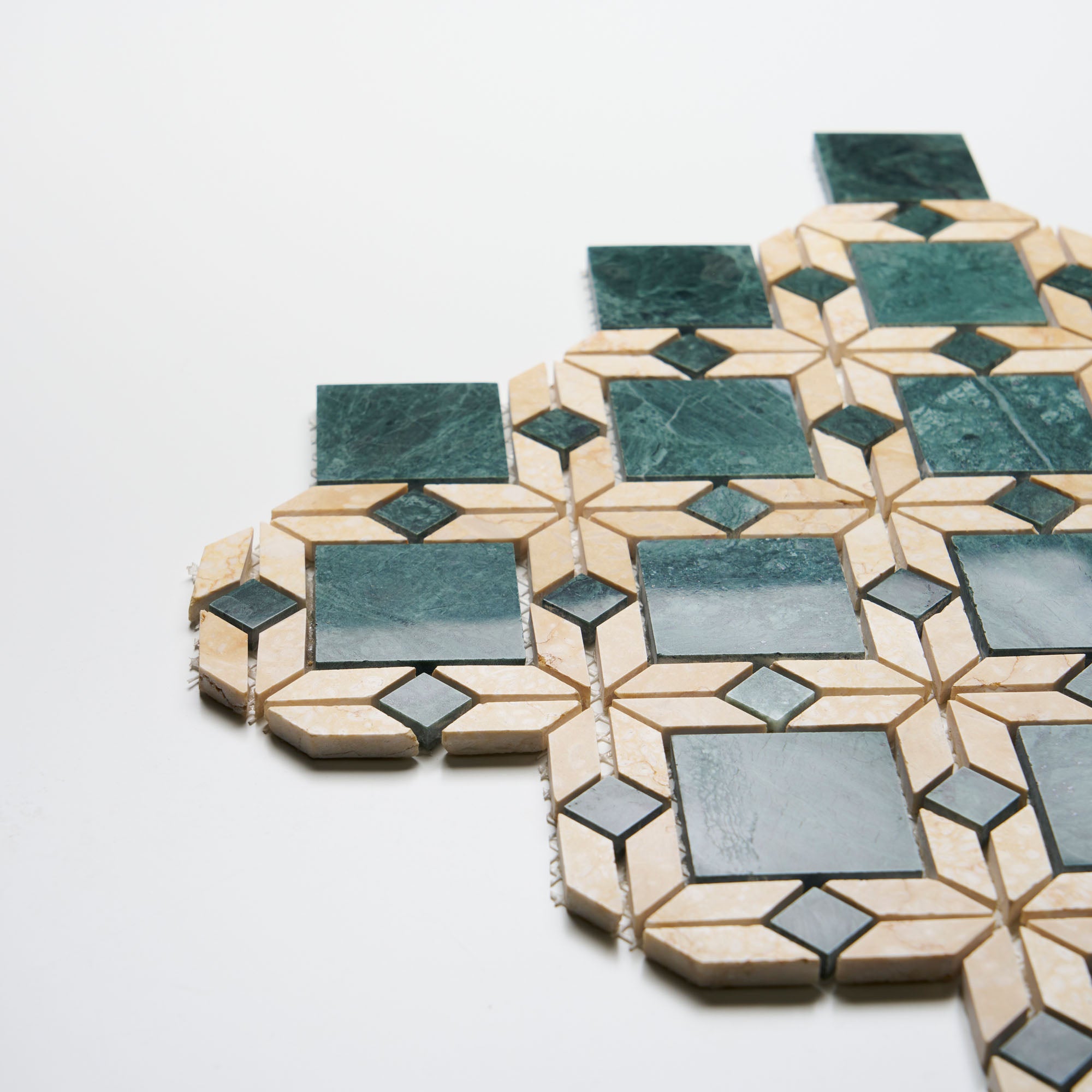 Interactive material detail image
