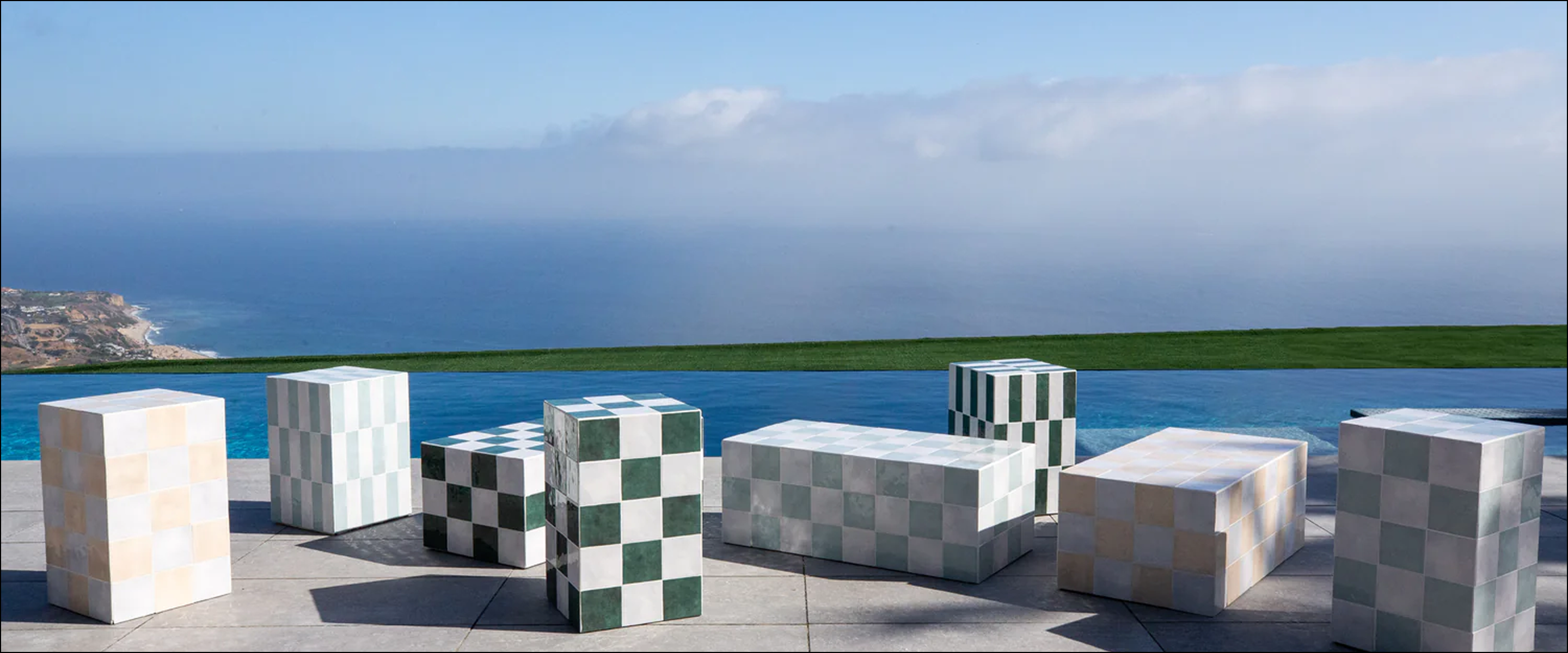 Cadenza | Rhythmic Marble Mosaic Tile | HAUS Cadenza | Rhythmic Marble Mosaic Tile | HAUS