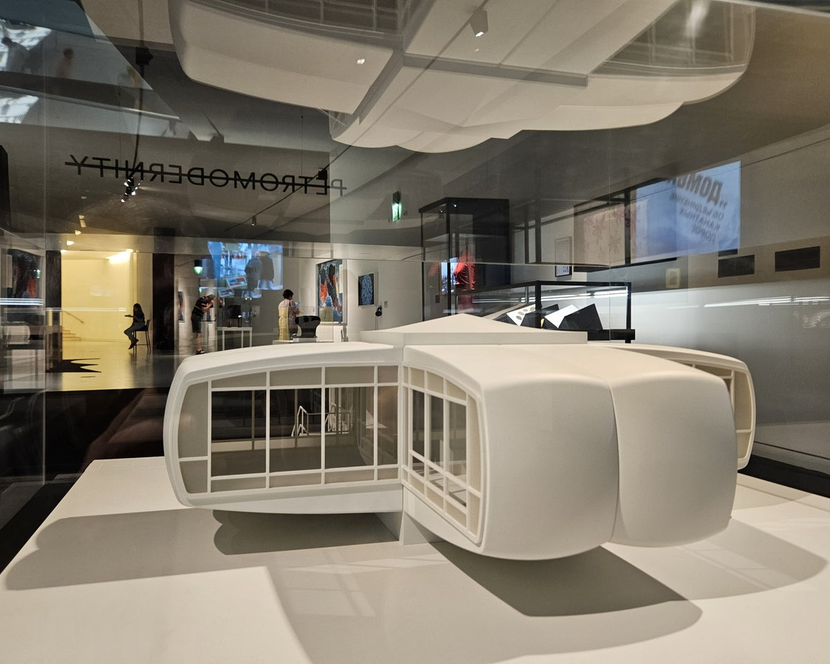 Museum display about the Monsanto House of the Future