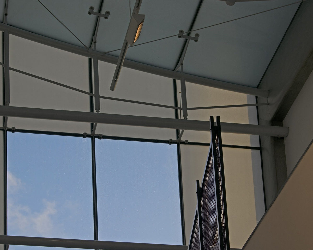 Van Abbemuseum window receiving daylight