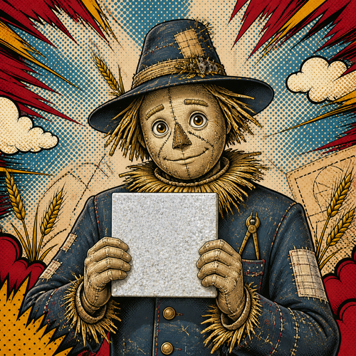 Scarecrow character art