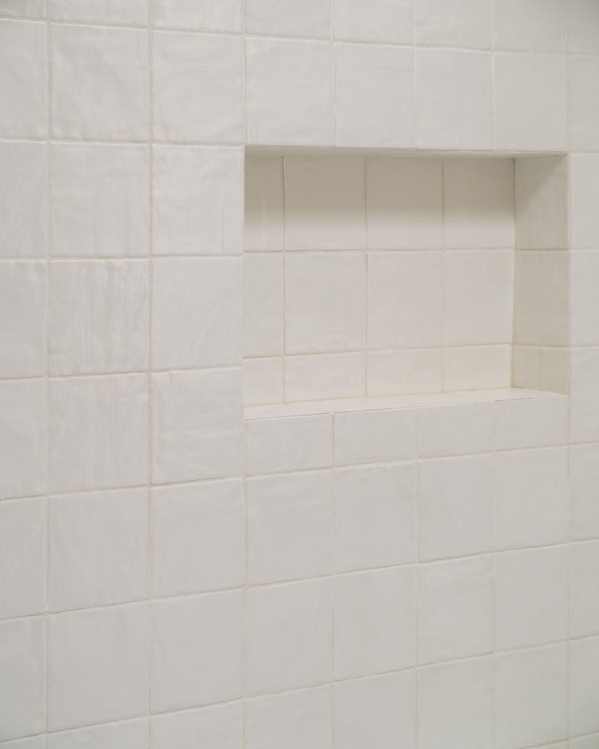 Pearl 5x5 ceramic tile installation